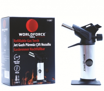 11087 WORLDFORCE JET GAZLI PÜRMÜZ ÇİFT NOZULLU