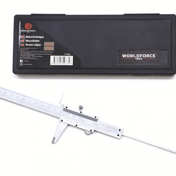 11396 WORLDFORCE MEKANİK KUMPAS 150 MM